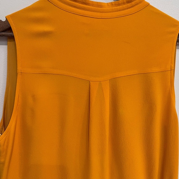 Derek Lam 10 Crosby Saffron Tiered Sleeveless V-neck Silk-blend Mini Dress, 6 - Picture 10 of 15